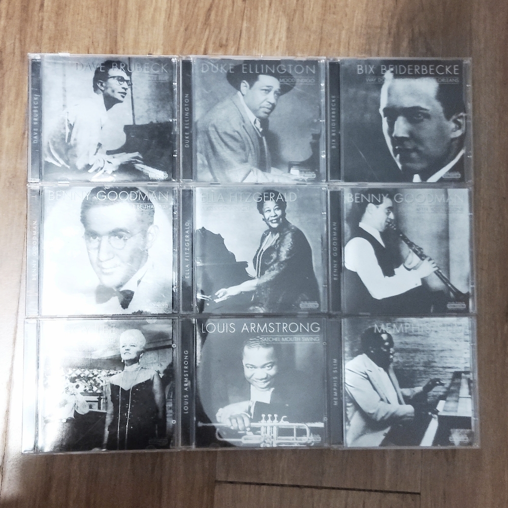 Bundle Of Past Perfect Classical Jazz Music CDs Louis Armstrong And More